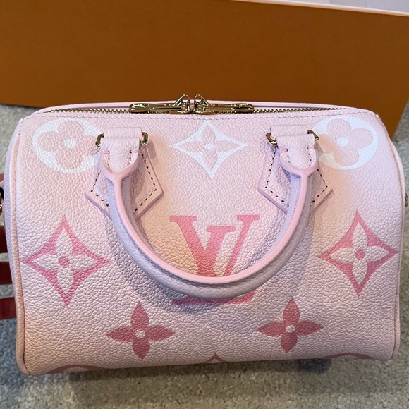 Louis Vuitton by the pool speedy 20 in pink - Picture 7 of 17